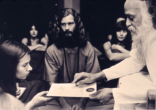 Darshan con Osho